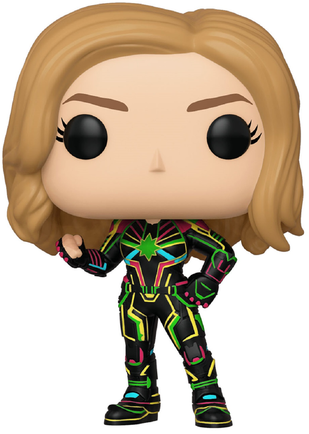 фото Фигурка funko pop! marvel: captain marvel: captain marvel with neon suit