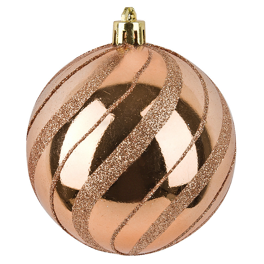 

Шар на ель Monte Christmas Медная вьюга N6380659 8 см 1 шт., Коричневый, Медная вьюга