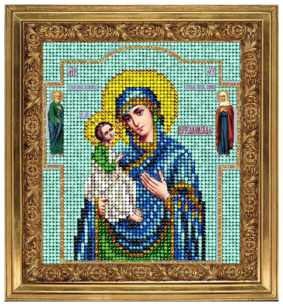 

Вышивка бисером Краса и творчество Икона Иерусалимская 51013