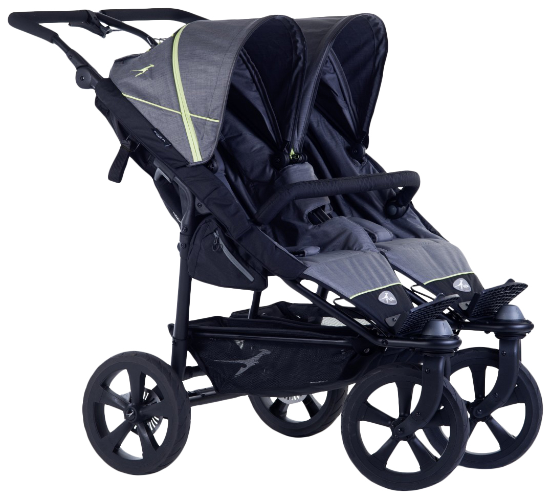 

Коляска для двойни прогулочная TFK Twin (ТФК Твин) Trail Quite Shade T-TWT-19-315, Twin Trail