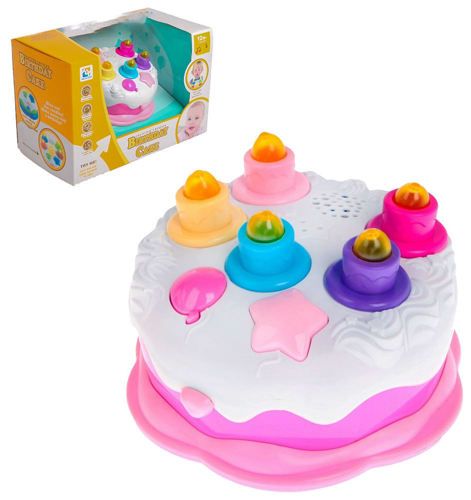 

Интерактивная игрушка Sima-land Birthday Cake Праздничный торт 2871329