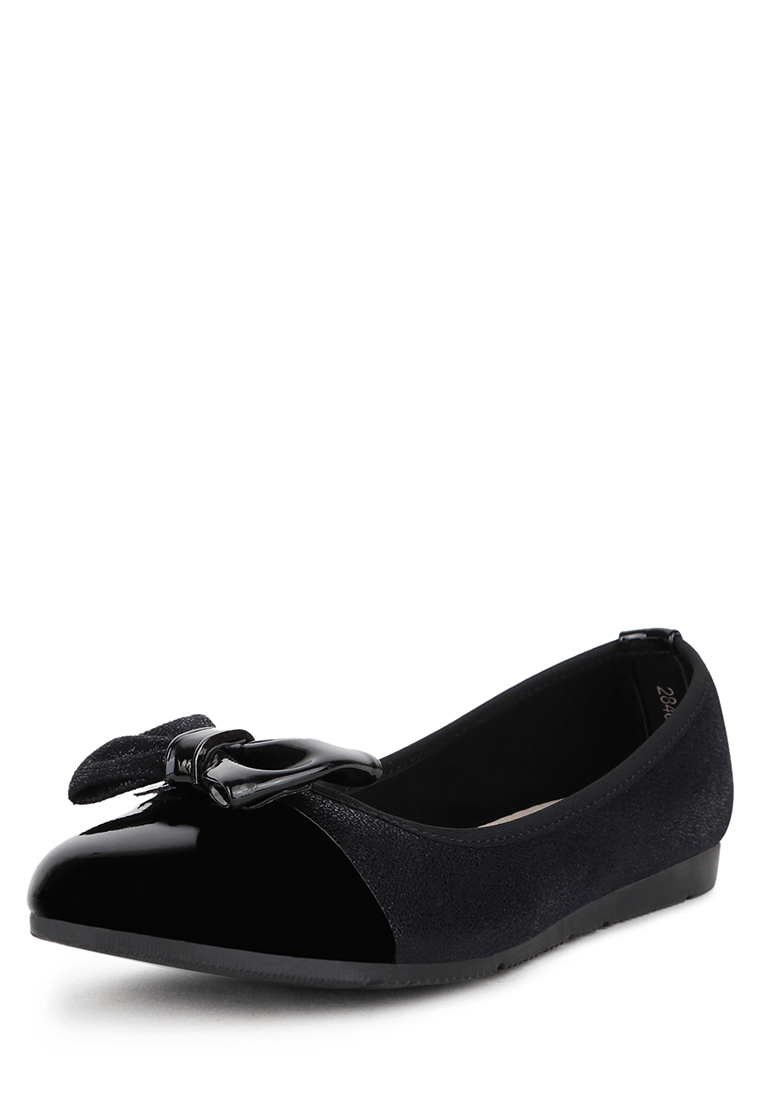 

Балетки женские T.Taccardi 28407250 черные 39 RU, Черный, 28407250