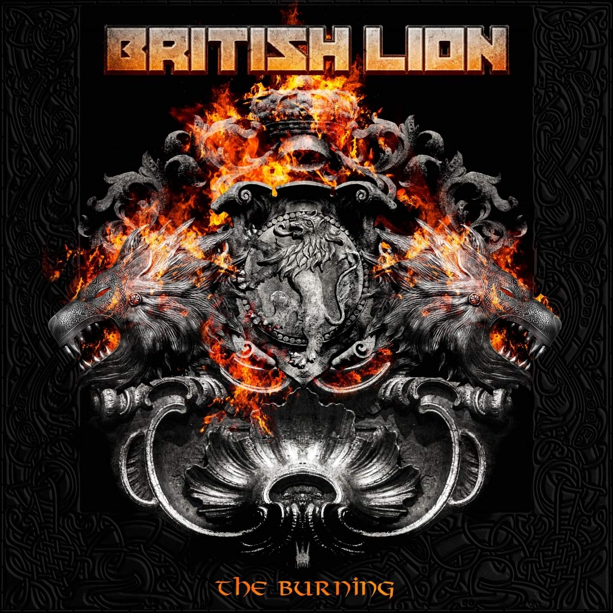 фото British lion ‎the burning (black vinyl) мистерия звука