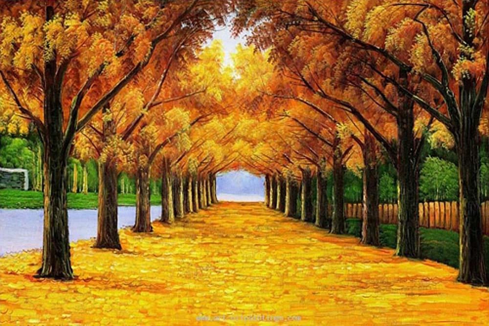 

Алмазная вышивка Алмазная Живопись Листопад, 70x50 см, Листопад