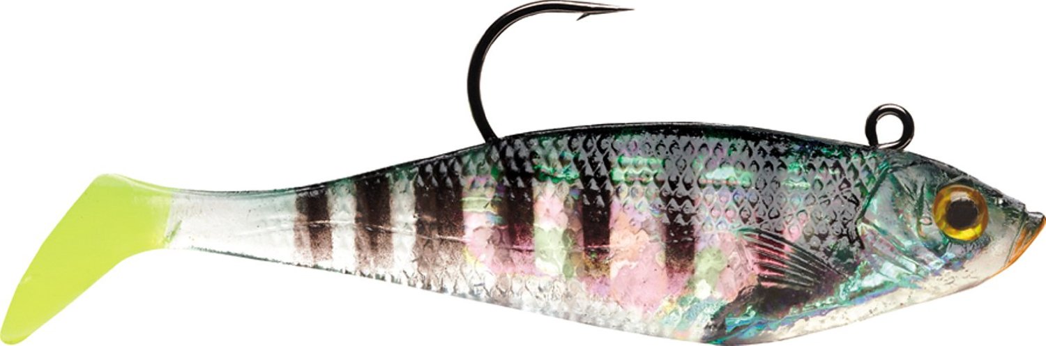

Силиконовая приманка Storm WildEye Swim Shad 80 мм, BG, 3 шт., WildEye Swim Shad