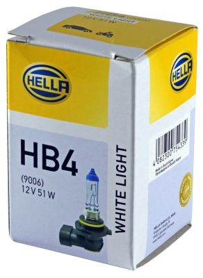 фото Лампа hb4 white light hella арт. 8gh223498-171 hella pagid/behr