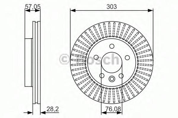 фото Тормозной диск bosch 0986479154