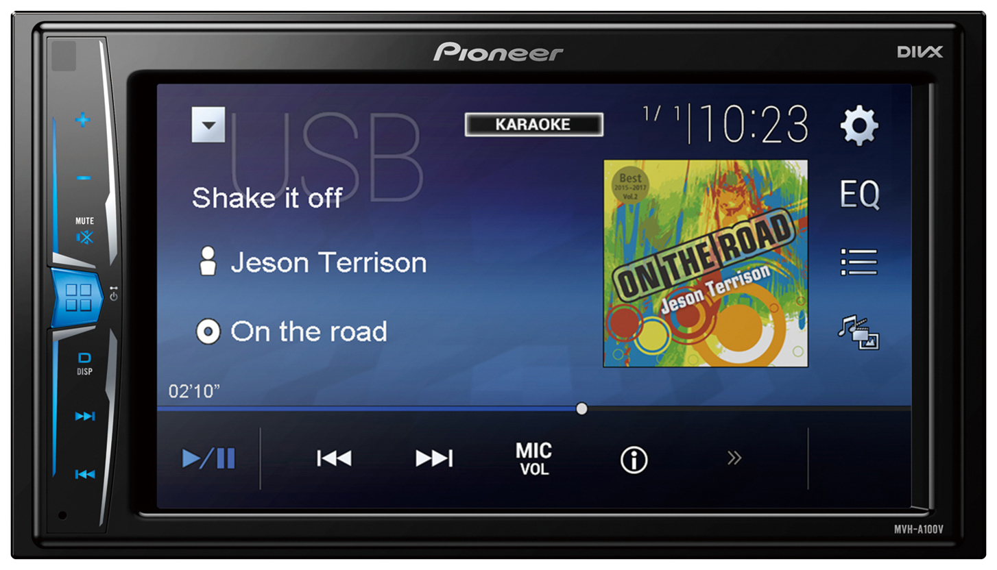 

Автомобильная магнитола Pioneer MVH-A100V 4x50Вт, MVH-A100V