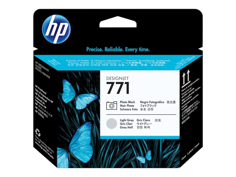 

Печатающая головка для струйного принтера HP 771 (CE020A), серый, оригинал, CE020A