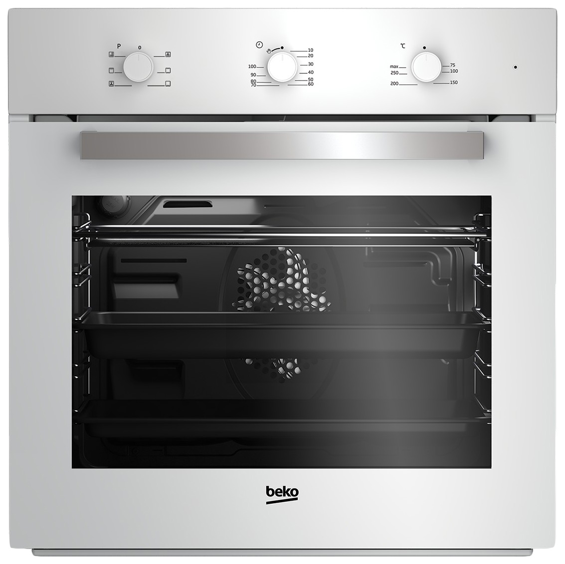 фото Встраиваемый электрический духовой шкаф beko bie21100w white