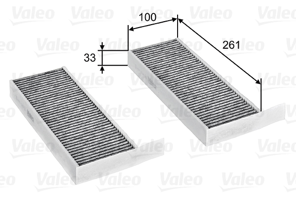 фото Фильтр салона valeo 715805