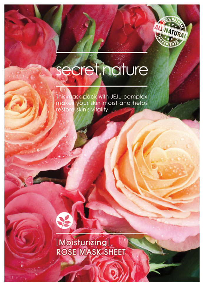 

Маска для лица Secret Nature Moisturizing Rose 25 мл