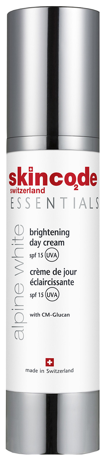 Купить Крем для лица Skincode Essentials Alpine White Brightening Day Cream SPF15 50 мл