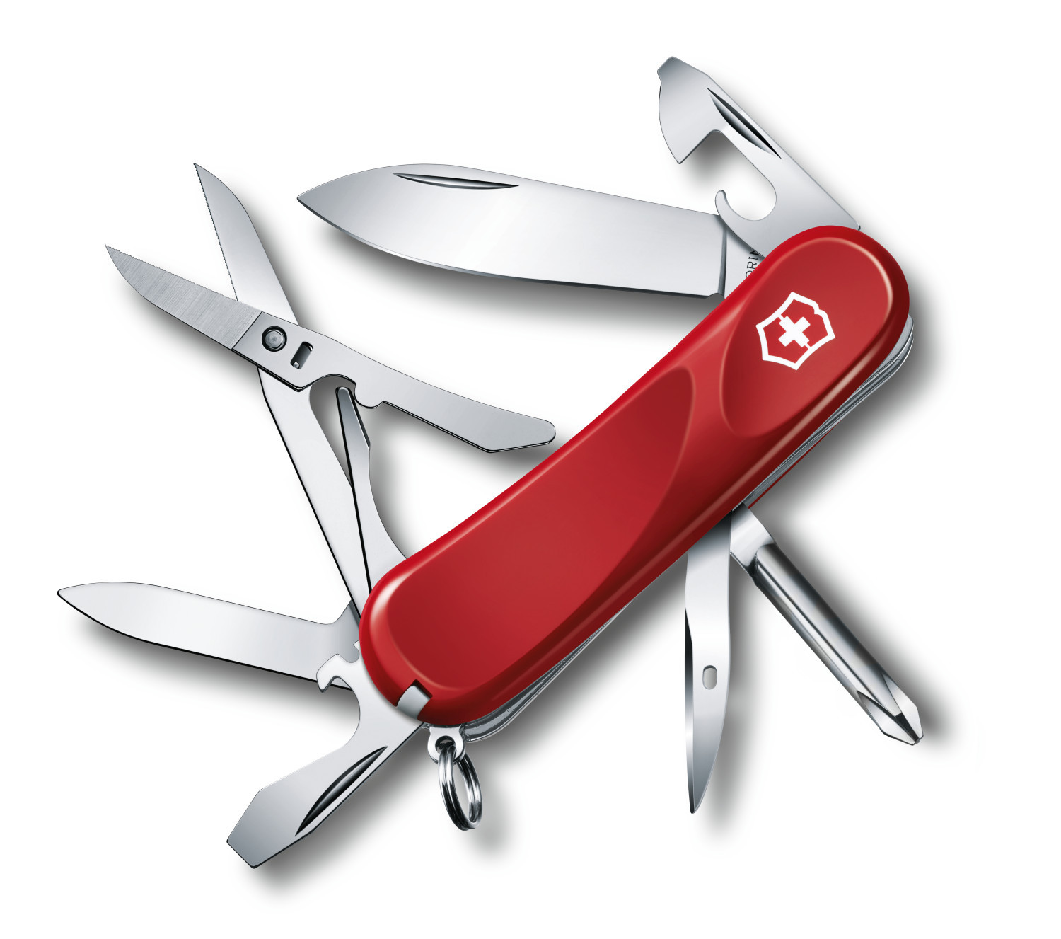 

Мультитул Victorinox Evolution 16 2.4903.E 85 мм красный, 14 функций, Evolution 16