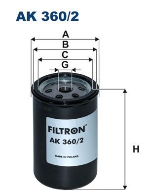 фото Фильтр воздушный filtron ak3602