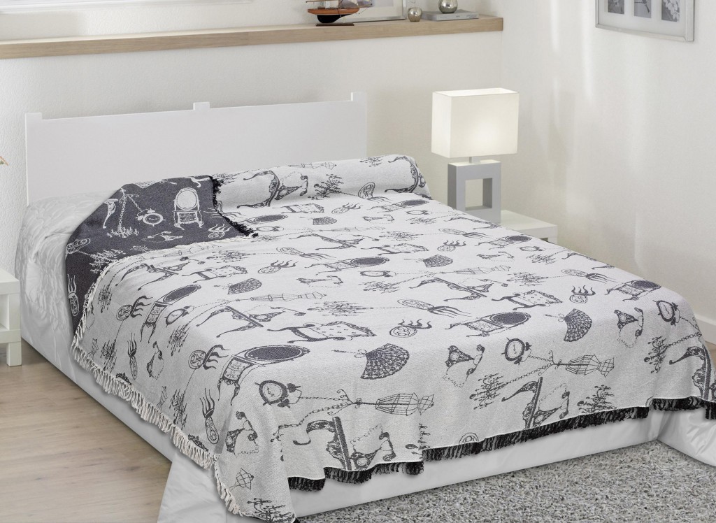 Покрывало плед UMBRITEX арт,Kilim5 black разм,180х280