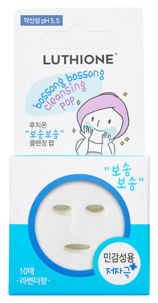 

Пенка для умывания Luthione Boddle Boddle Cleansing Pop for Sensitive Skin 10 шт 10 г