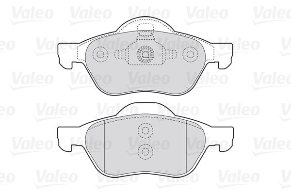 Комплект тормозных колодок Valeo 301471