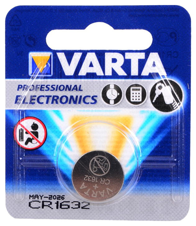 

Батарейка VARTA ELECTRONICS 6632 1 шт, 6632