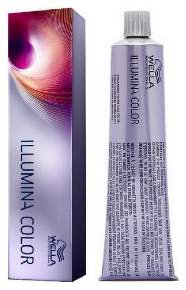 Краска для волос Wella Illumina Color 8/37 Светлый блонд золотисто-коричневый 60 мл