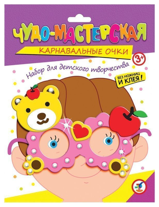 

Поделка Дрофа-Медиа Чудо-мастерская карнавальные очки Медвежонок