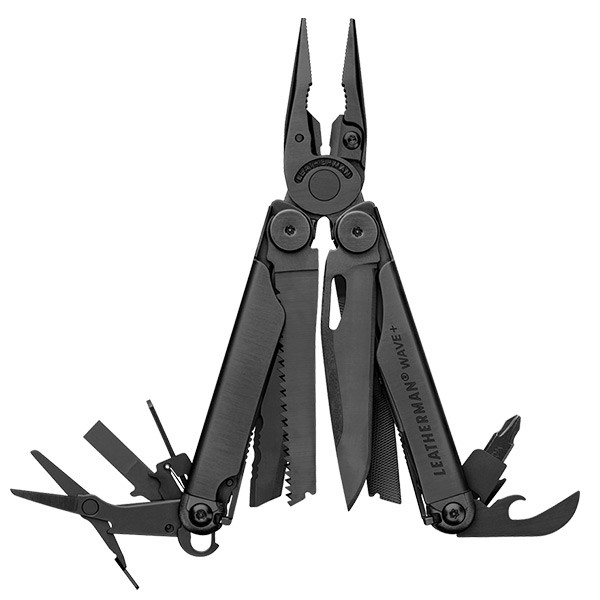 фото Мультитул leatherman wave plus, черный, 17 опций