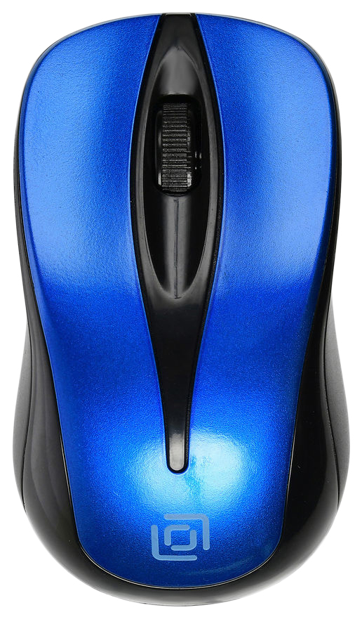 фото Беспроводная мышь oklick 675mw blue/black