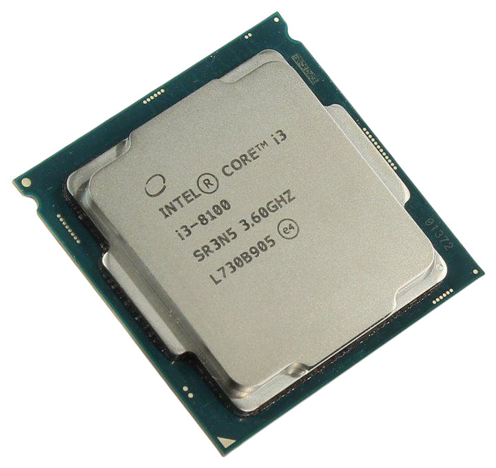 фото Процессор intel core i3 8100 lga 1151-v2 oem