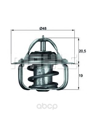 фото Термостат mahle tx583d mahle/knecht