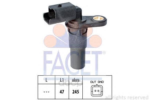 

Датчик положения коленвала Renault Clio III 1.4 16V, 1.6 16V 05, Modus 04 Facet 90536