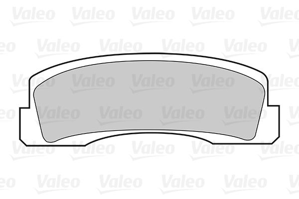 

Тормозные колодки Valeo дисковые 301389