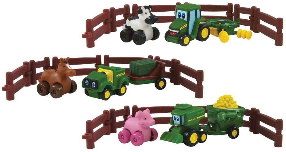 Игровой набор Tomy John Deere Приключения Джонни и его друзей, ассорт., цена за 1 набор