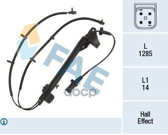 

Датчик abs FAE 78357