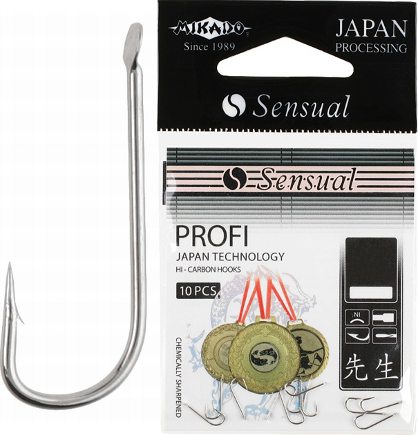 Рыболовные крючки Mikado Sensual Profi №18, 10 шт.