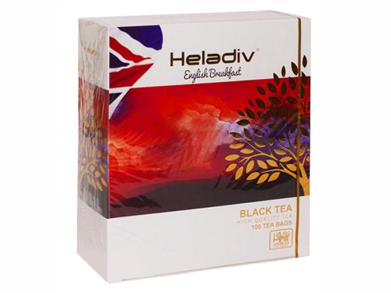 Чай Heladiv HQ english breakfast 100 пакетиков
