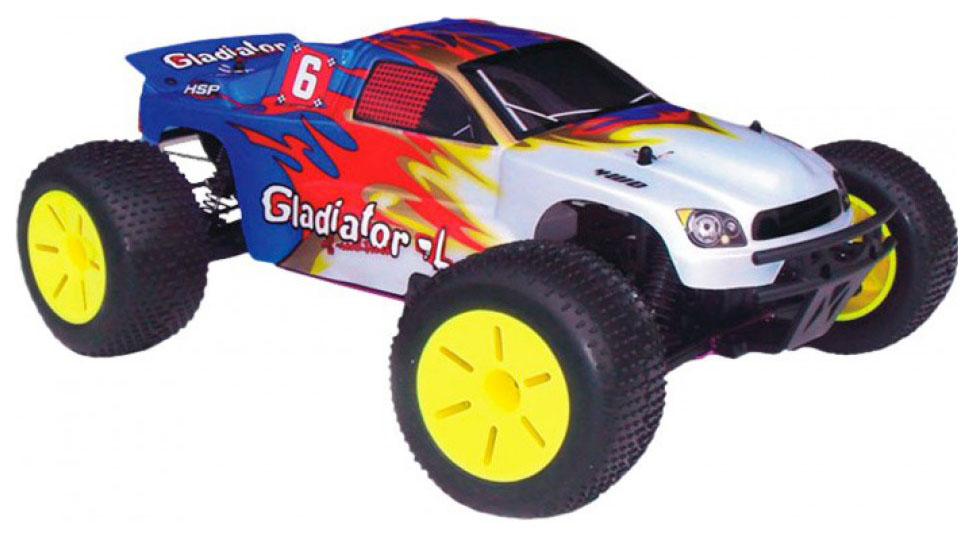 

Радиоуправляемая машинка трагги HSP Gladiator-L Nitro Off-Road Truggy 4WD 1:10