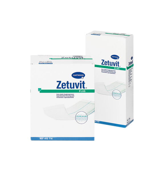 фото Повязка zetuvit plus сорбционная стерильная с повышенной впитываемостью 10 х 20 10 шт.