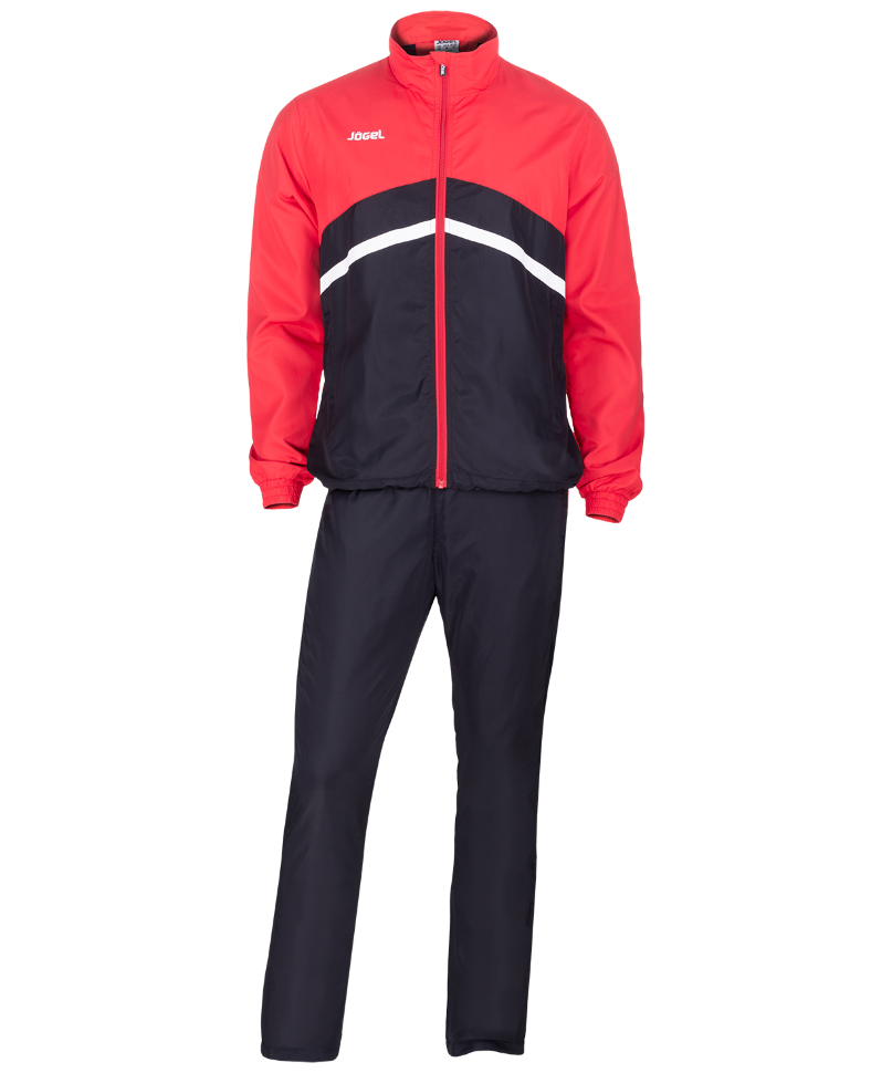 фото Спортивный костюм jogel jls-4401-621, черный/красный/белый, xl int