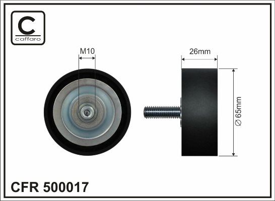 

Натяжной ролик CAFFARO 500017