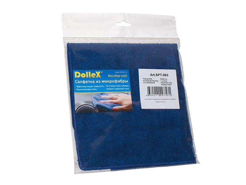 Салфетка из микрофибры 30х30 см Dollex SPT-003