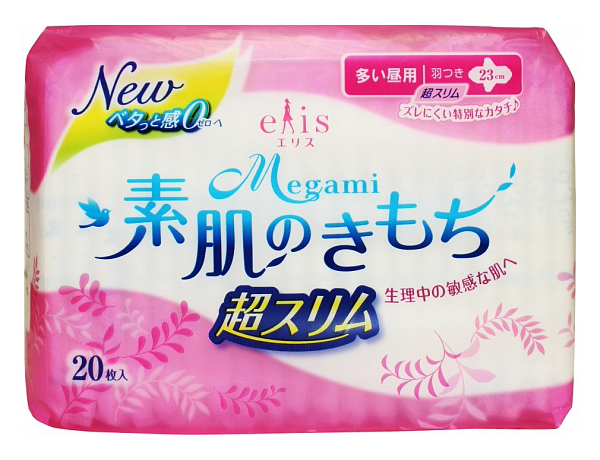 

Прокладки гигиенические Elis Megami 20 шт, Белый