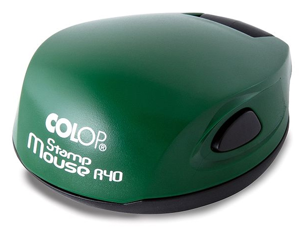 фото Оснастка для печати colop stamp mouse r40, цвет корпуса: паприка.