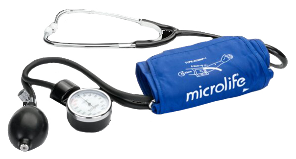Купить Тонометр Microlife BP AG1-30 механический на плечо, синий; черный