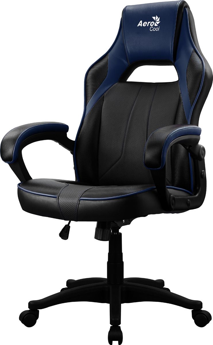 Игровое кресло AeroCool AC40C AIR, черный/синий