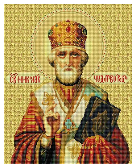 

Набор "Белоснежка" для изготовления картин со стразами на подрамнике арт,БЛ,076-ST-S Никол
