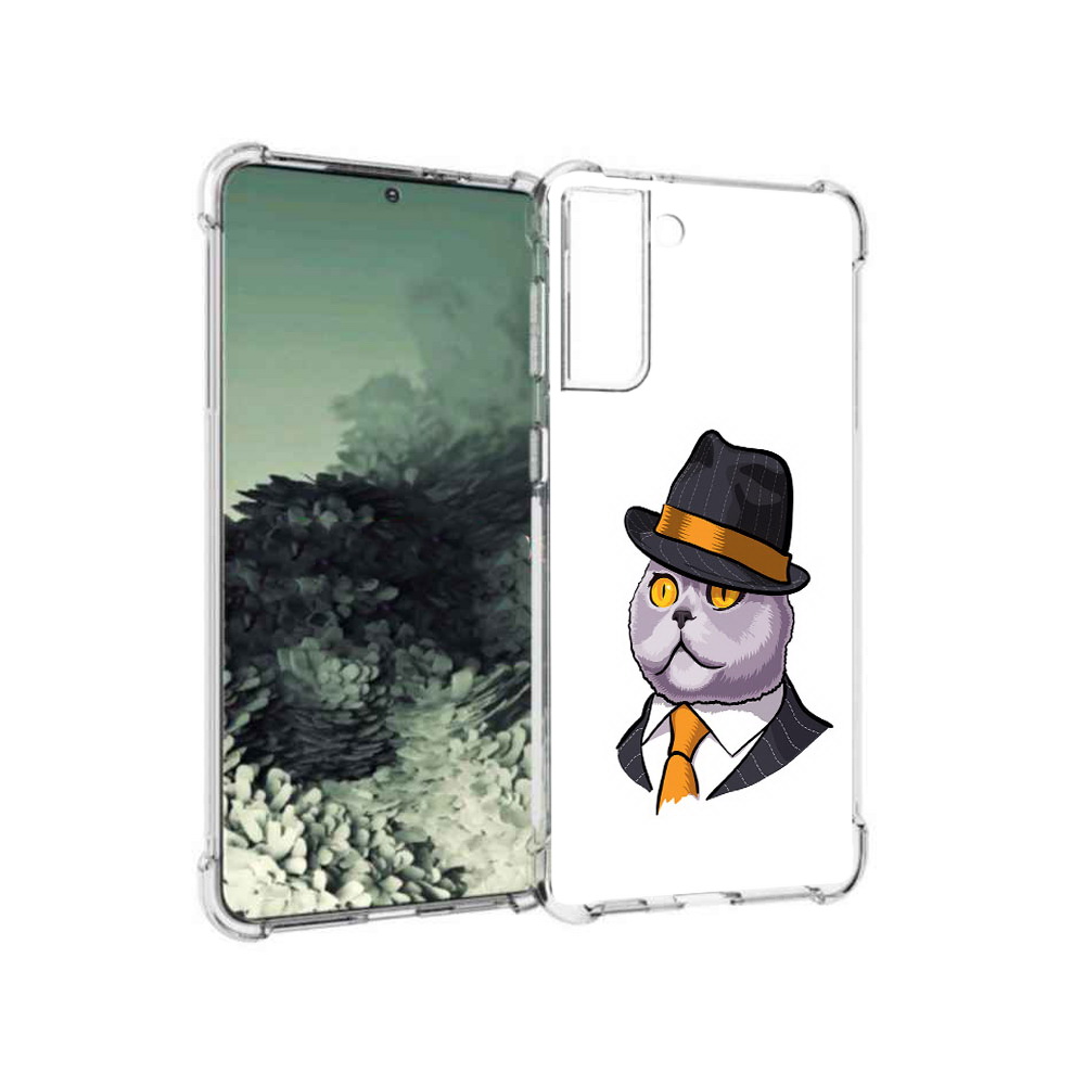

Чехол MyPads Tocco для Samsung Galaxy S21+ британец (PT157355.533.247), Прозрачный, Tocco