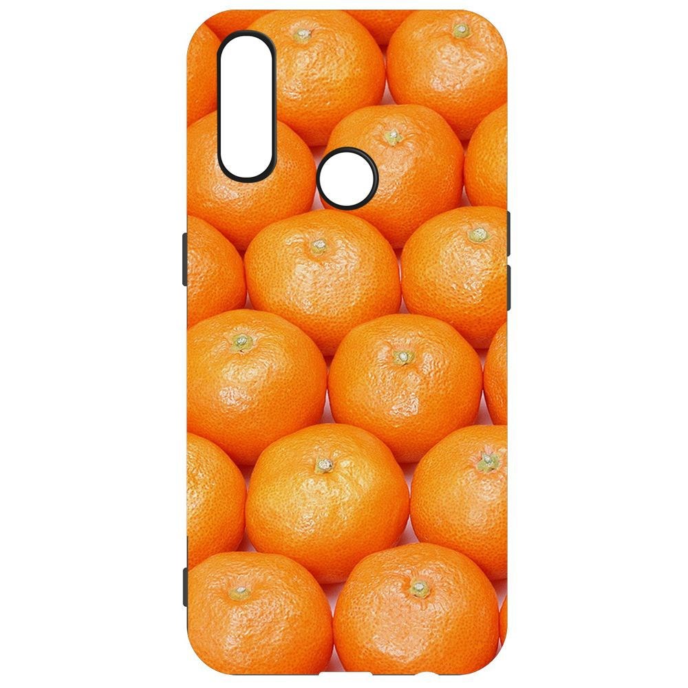 

Чехол-накладка Krutoff Софт Кейс Мандаринки для Oppo A31 черный