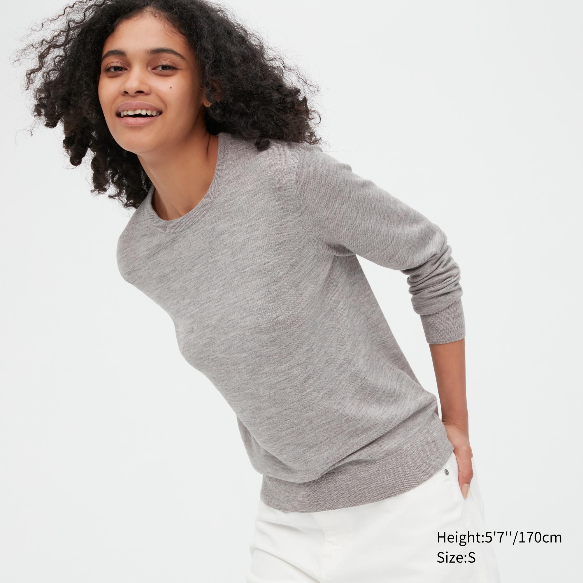 

Джемпер женский UNIQLO 450509COL04 серый 2XL (доставка из-за рубежа), 450509COL04