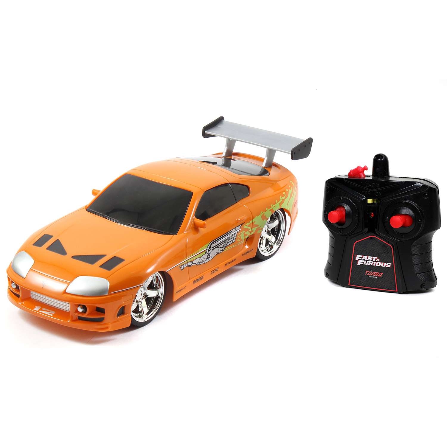 Модель Jada Toys Р/У Машинки Форсаж 1:16 Fast & Furious R/C 1995 Toyota Supra-Orange