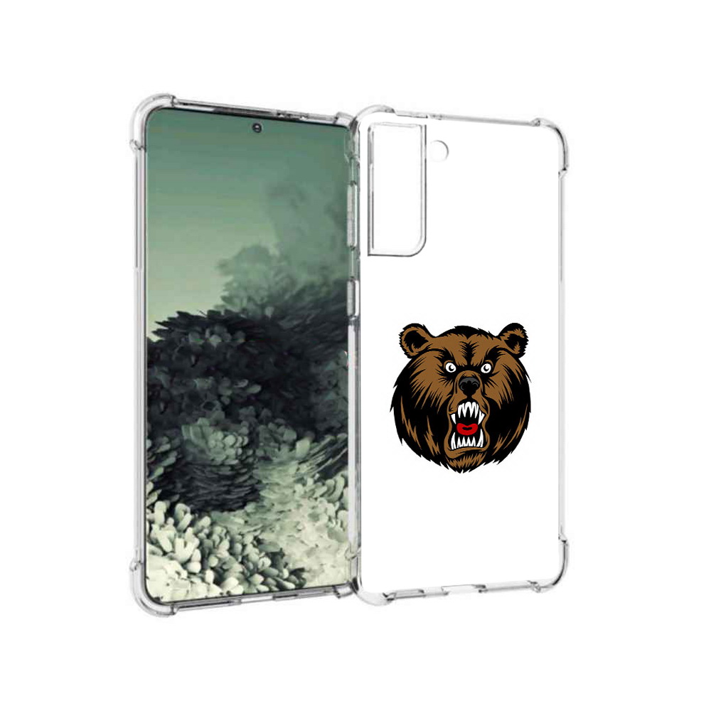 

Чехол MyPads Tocco для Samsung Galaxy S21+ бурый (PT157355.533.253), Прозрачный, Tocco